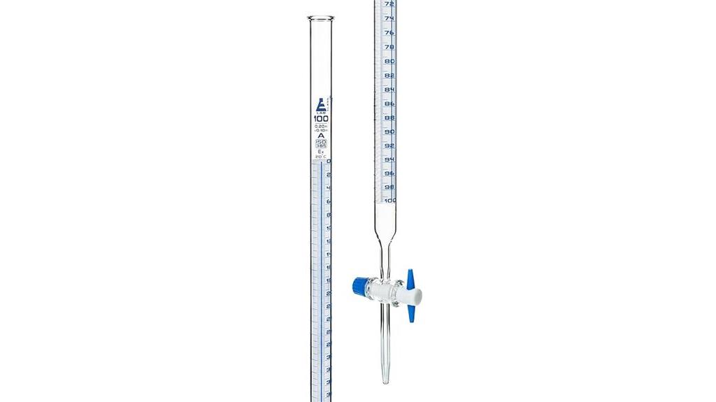 100ml glass burette