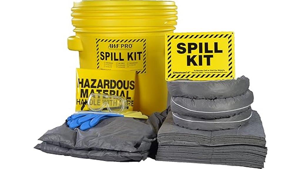 20 gallon spill kit