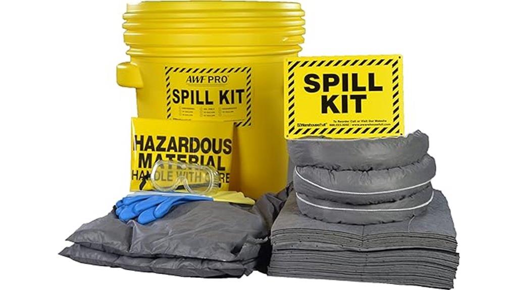 20 gallon spill kit