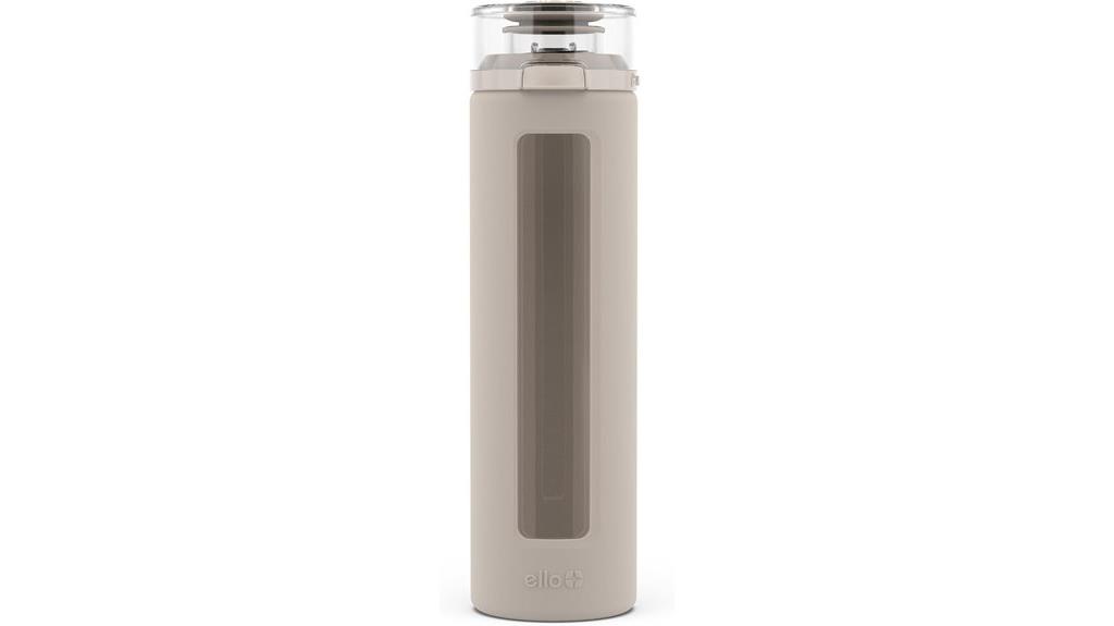20oz reusable glass bottle