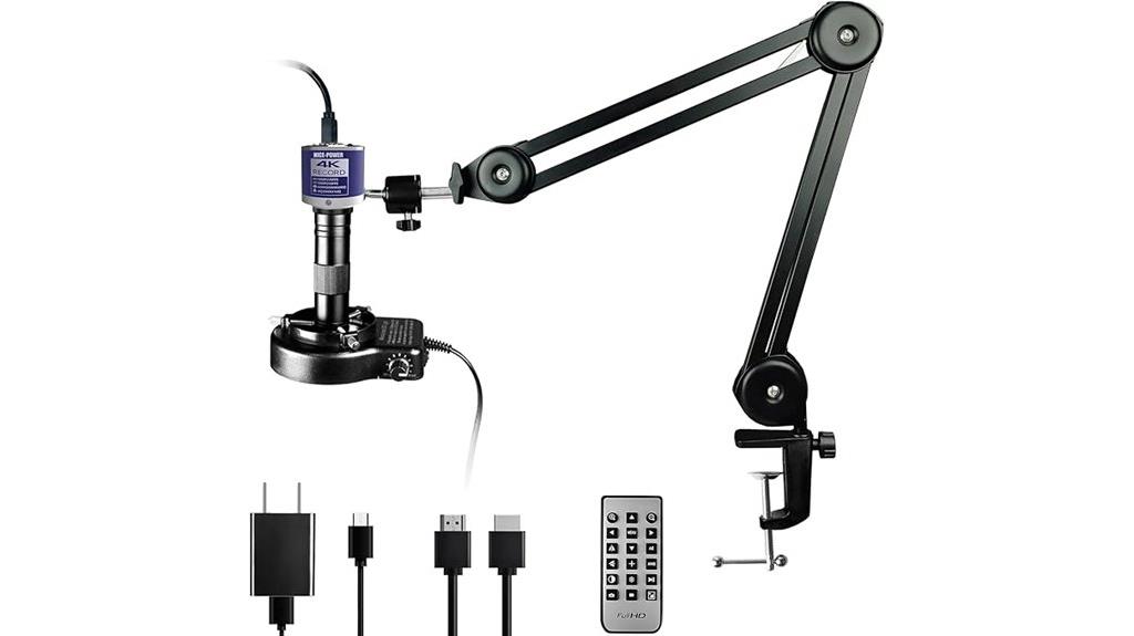 48mp 4k zoom microscope