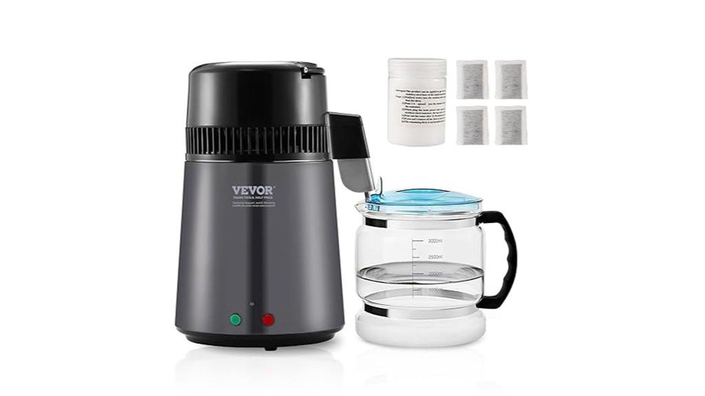 4l stainless steel water distiller