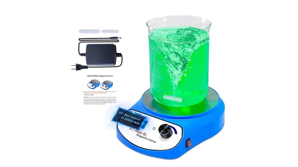 5000ml led magnetic stirrer