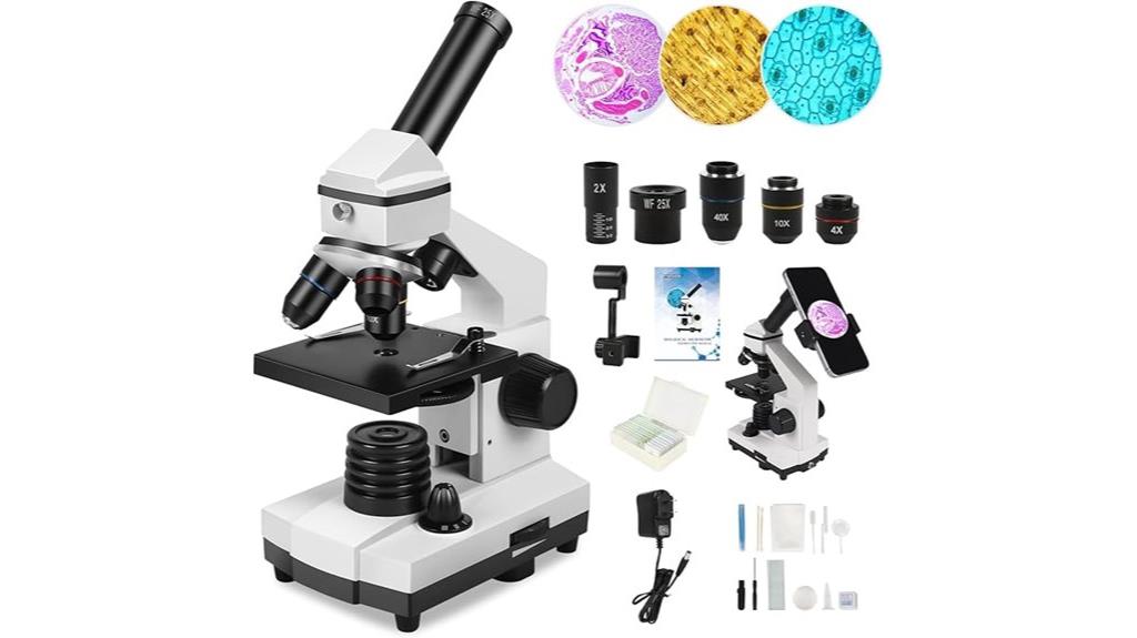 adult and kid microscope