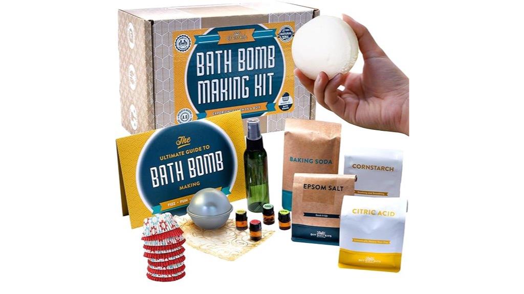 all natural bath bomb kit