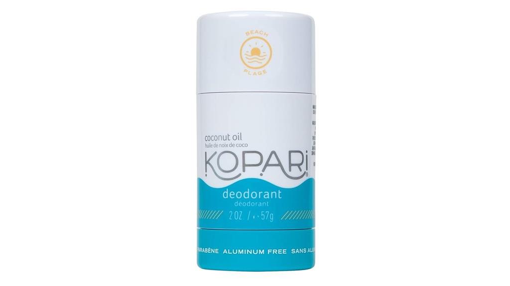 aluminum free coconut deodorant