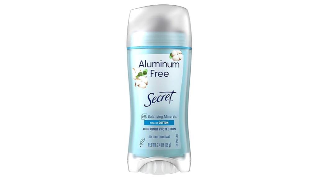 aluminum free women s deodorant
