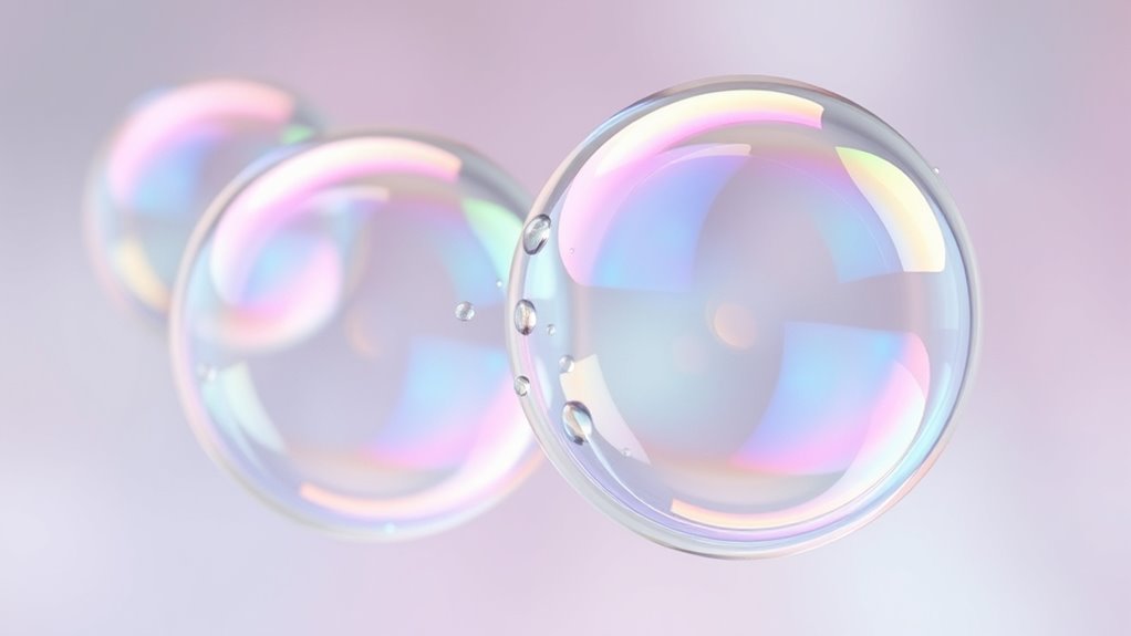 amphiphiles stabilize bubble films