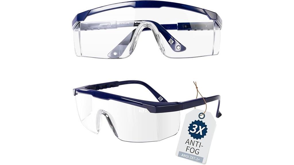 anti fog safety goggles