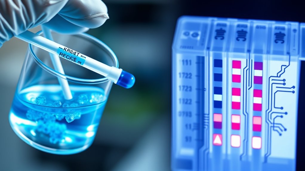antigen binding color change