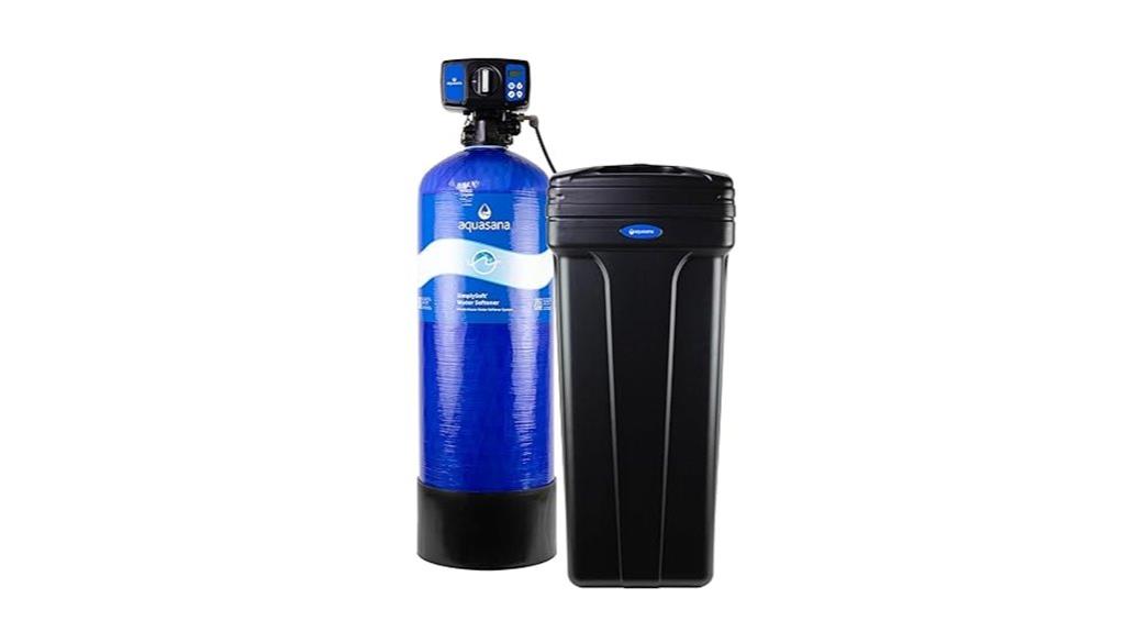 aquasana softens water efficiently