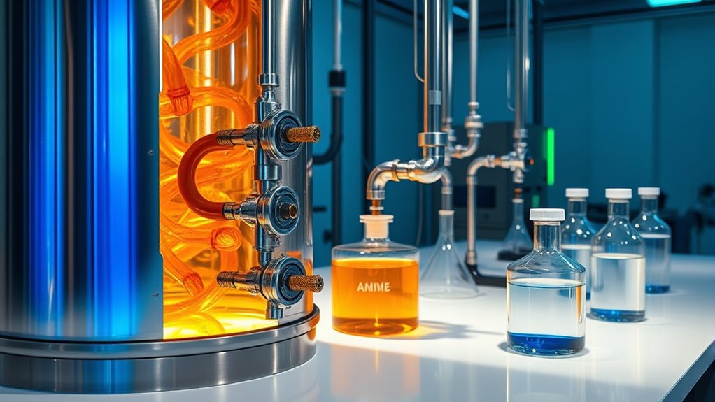 aqueous amines co removal