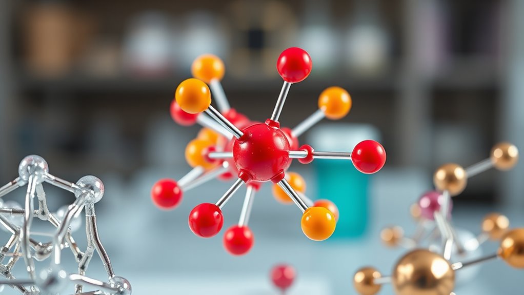 atoms sharing electron pairs