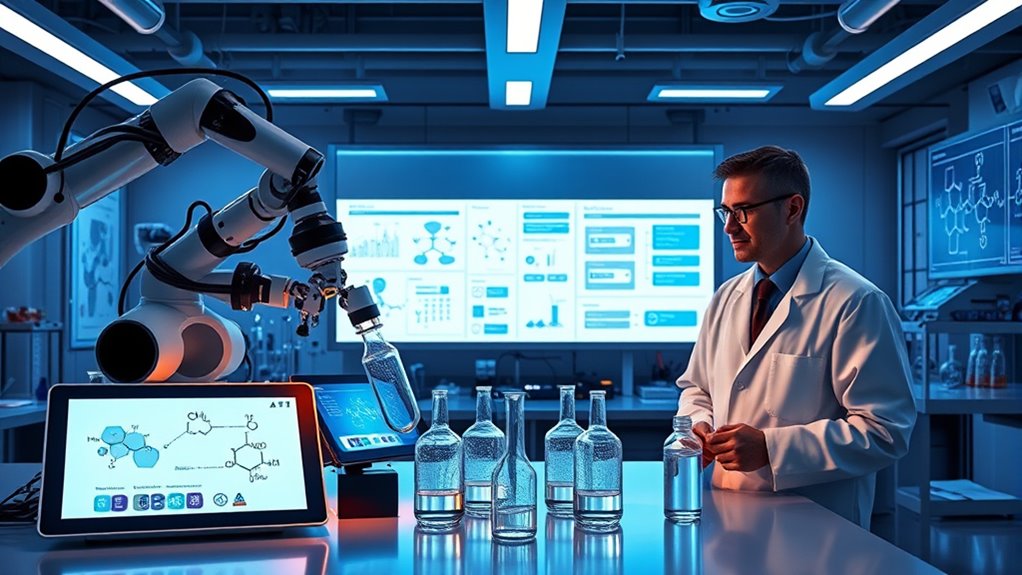 automated ai driven chemical research