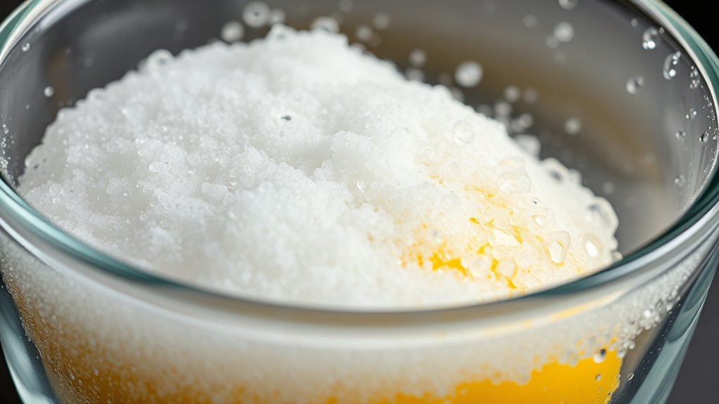 baking soda reacts with acids