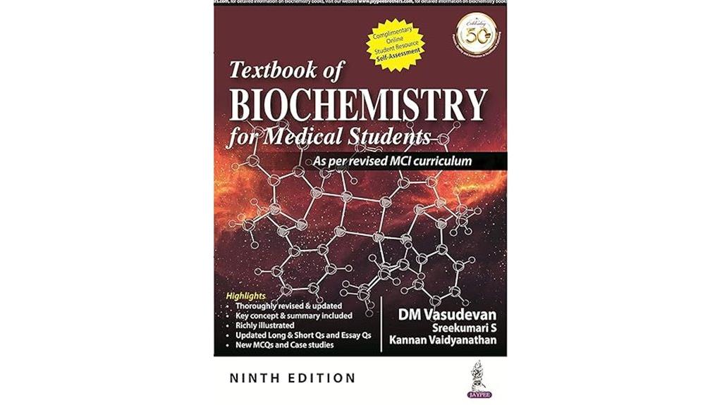 biochemistry textbook for students