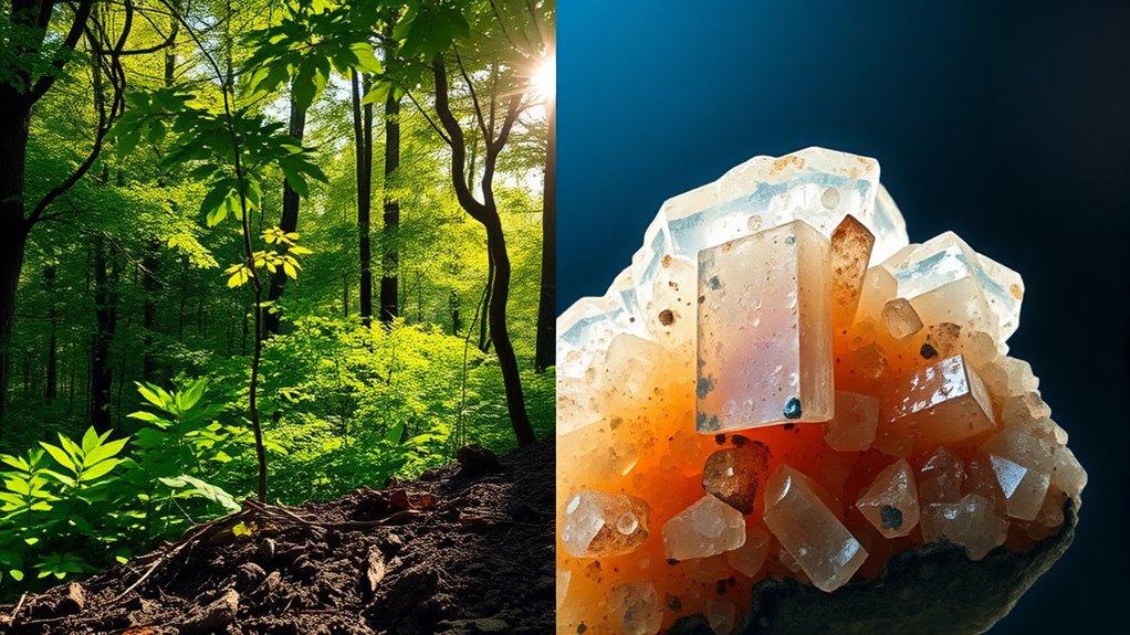 biotic and abiotic origins