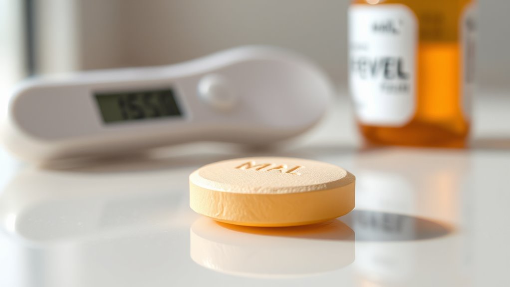 central fever and pain relief