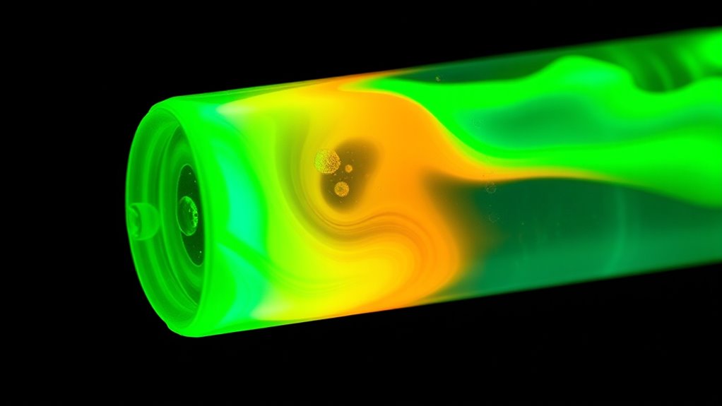 chemical energy transforms into light