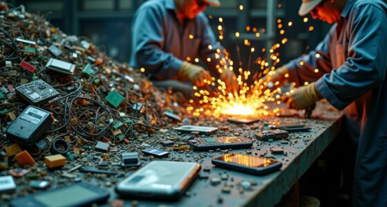chemical processes extract metals