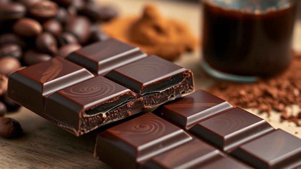 chemical reactions shape chocolate