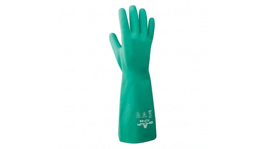 chemical resistant safety gloves