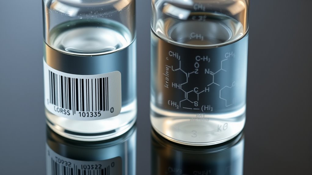 chemical structure versus composition