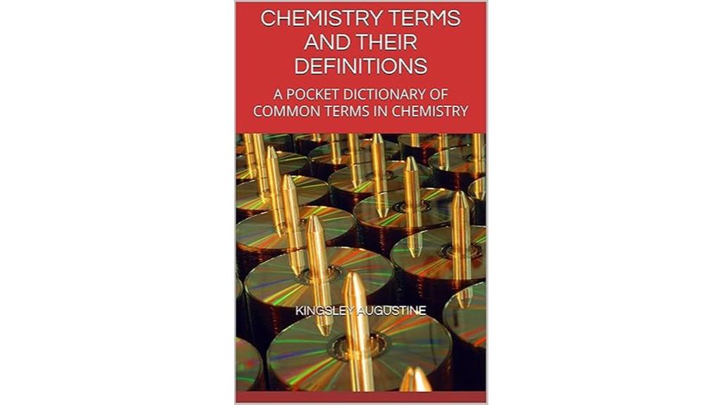 chemistry terminology pocket dictionary