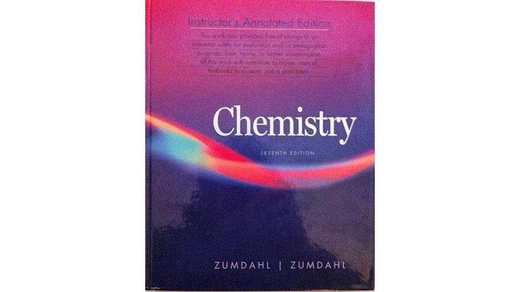 chemistry textbook seventh edition