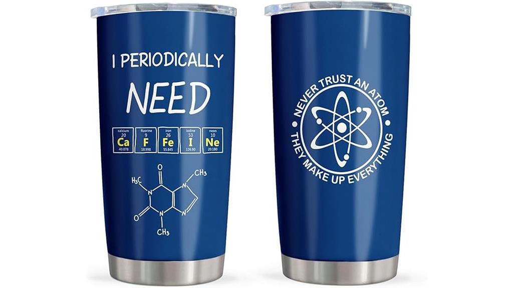chemistry tumbler gift 20oz