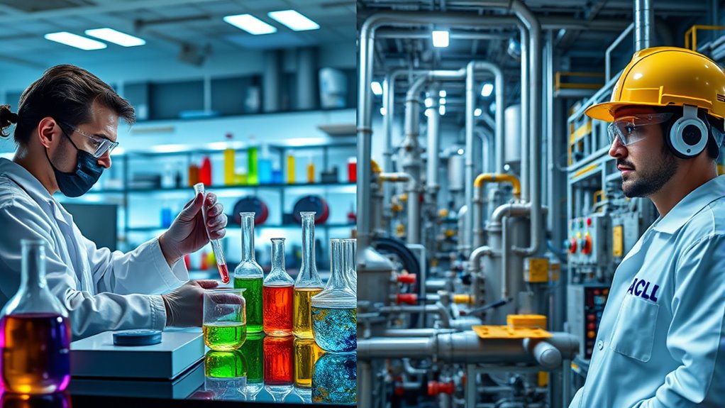 chemistry vs chemical engineering