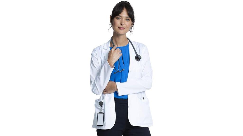 cherokee women s lab coat