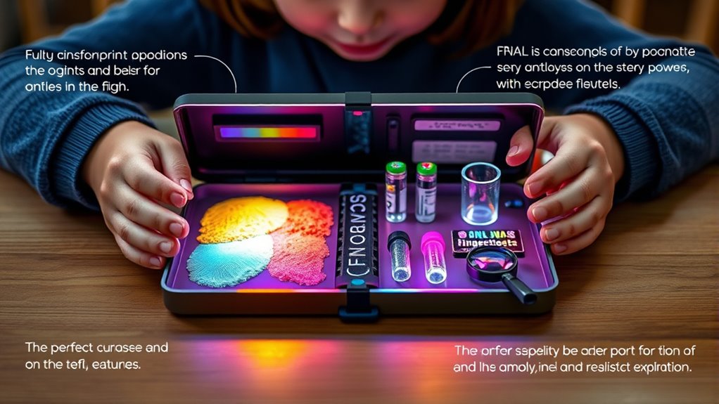 child safe educational forensic kit