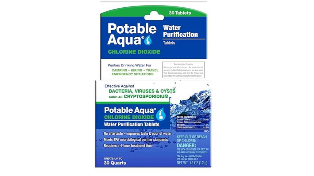 chlorine dioxide water purification