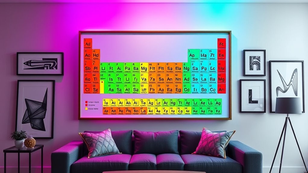 choosing informative wall art
