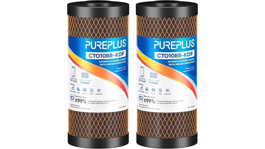 coconut shell filter pack