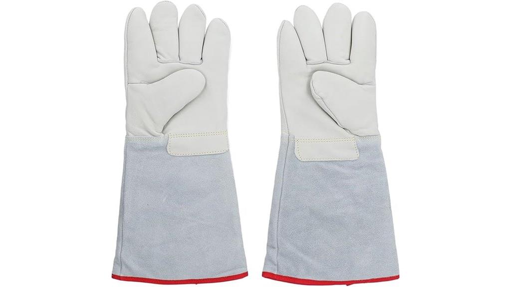 cold cowhide leather gloves