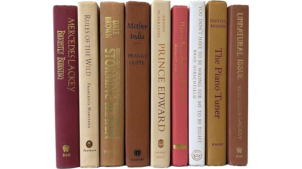 color coordinated book collections