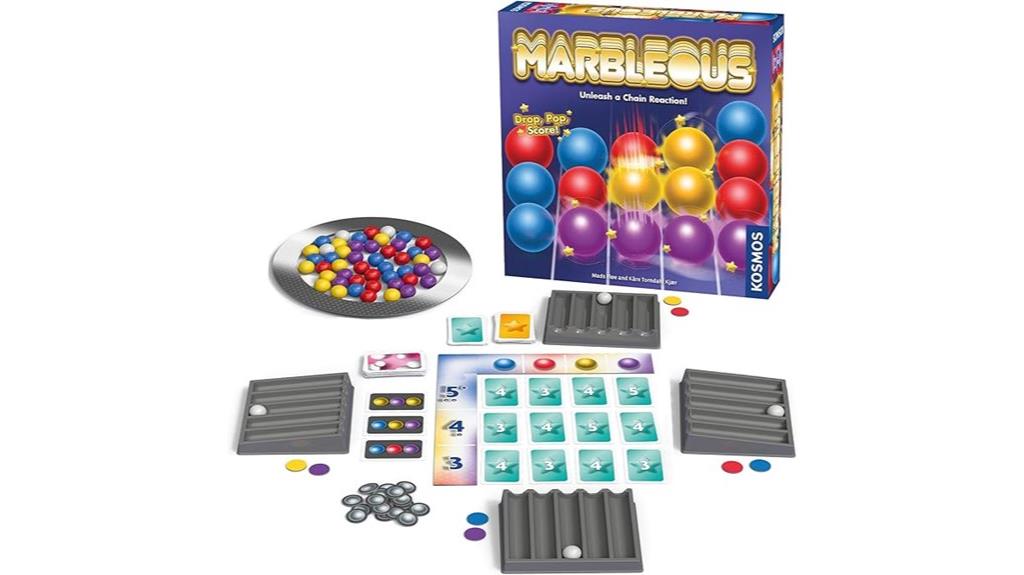 colorful marble strategy game