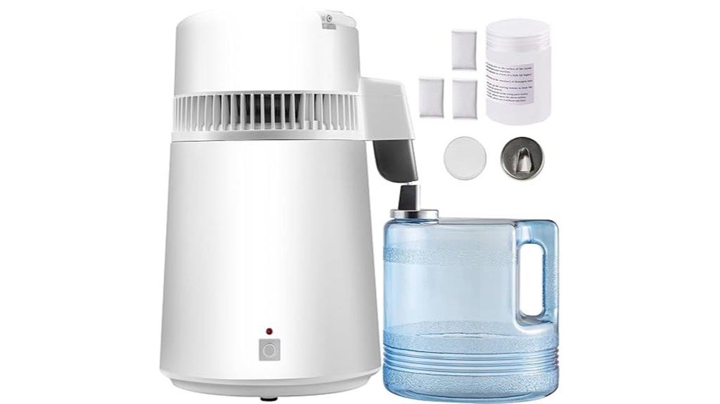 compact 1 1 gallon water distiller