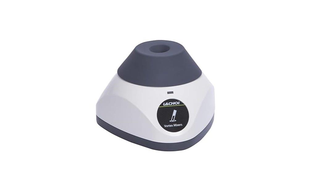 compact touch controlled vortex mixer