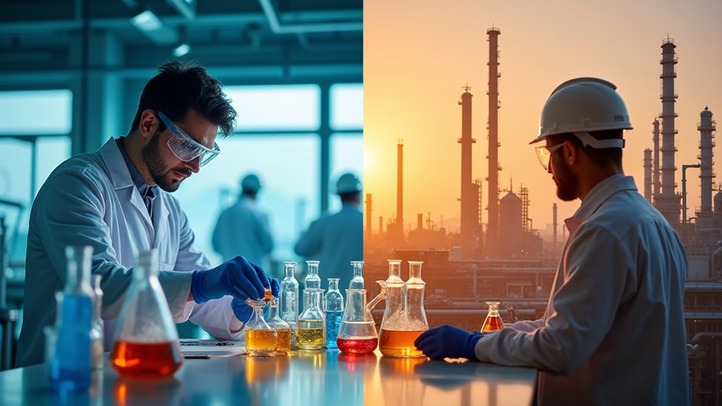 comparing chemistry and engineering