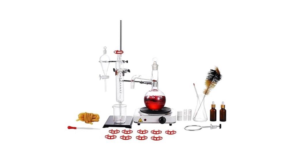 complete 33 piece distillation kit