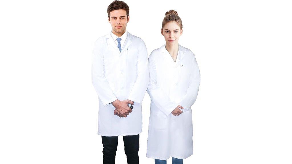 cotton lab coats