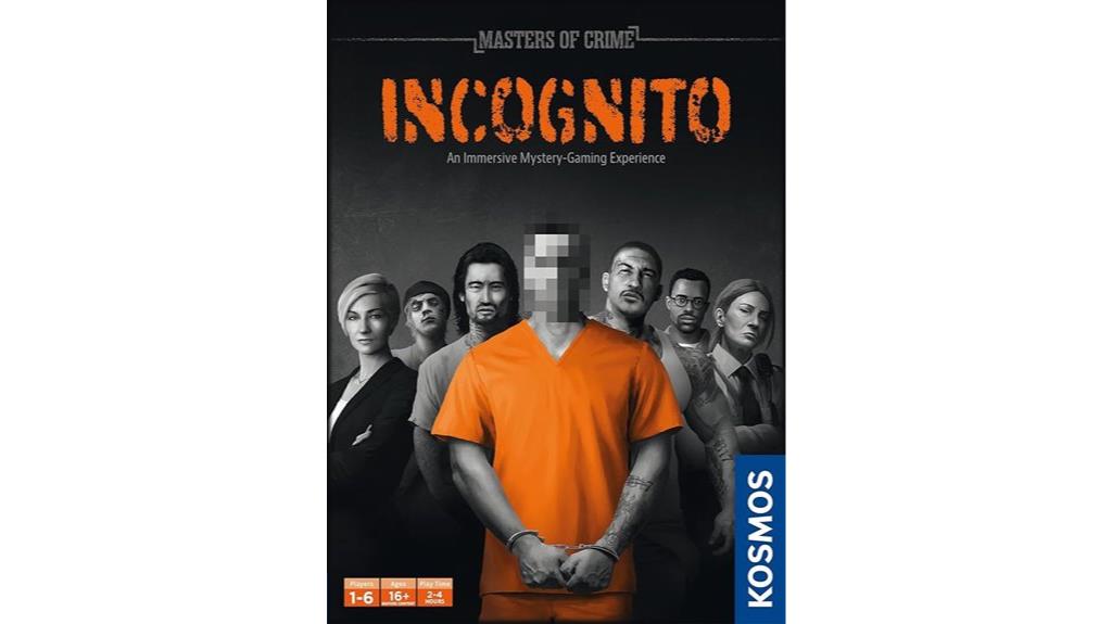 crime mystery board game