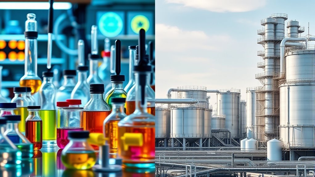 differences in chemical types