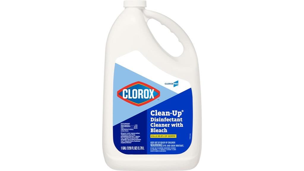 disinfectant cleaner with bleach
