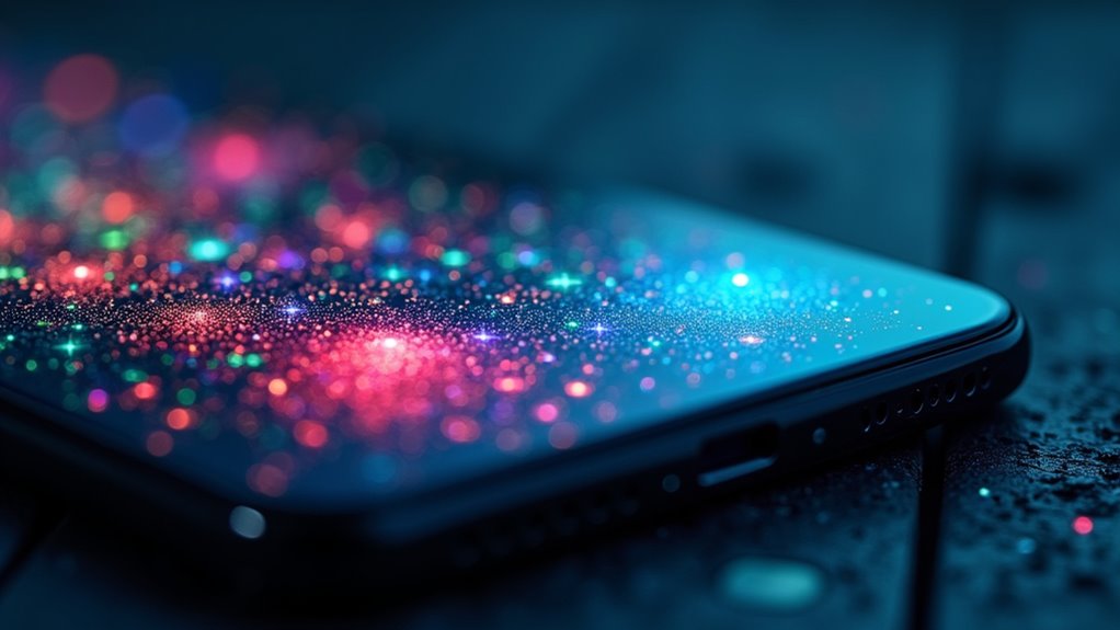 display technology chemical differences