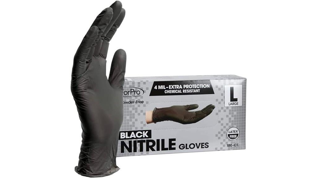 disposable large nitrile gloves