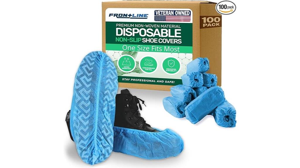 disposable water resistant shoe covers